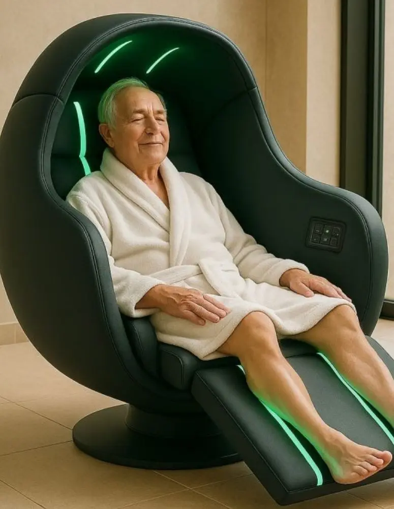 Sillón de Regeneración Cuántica, otra vista